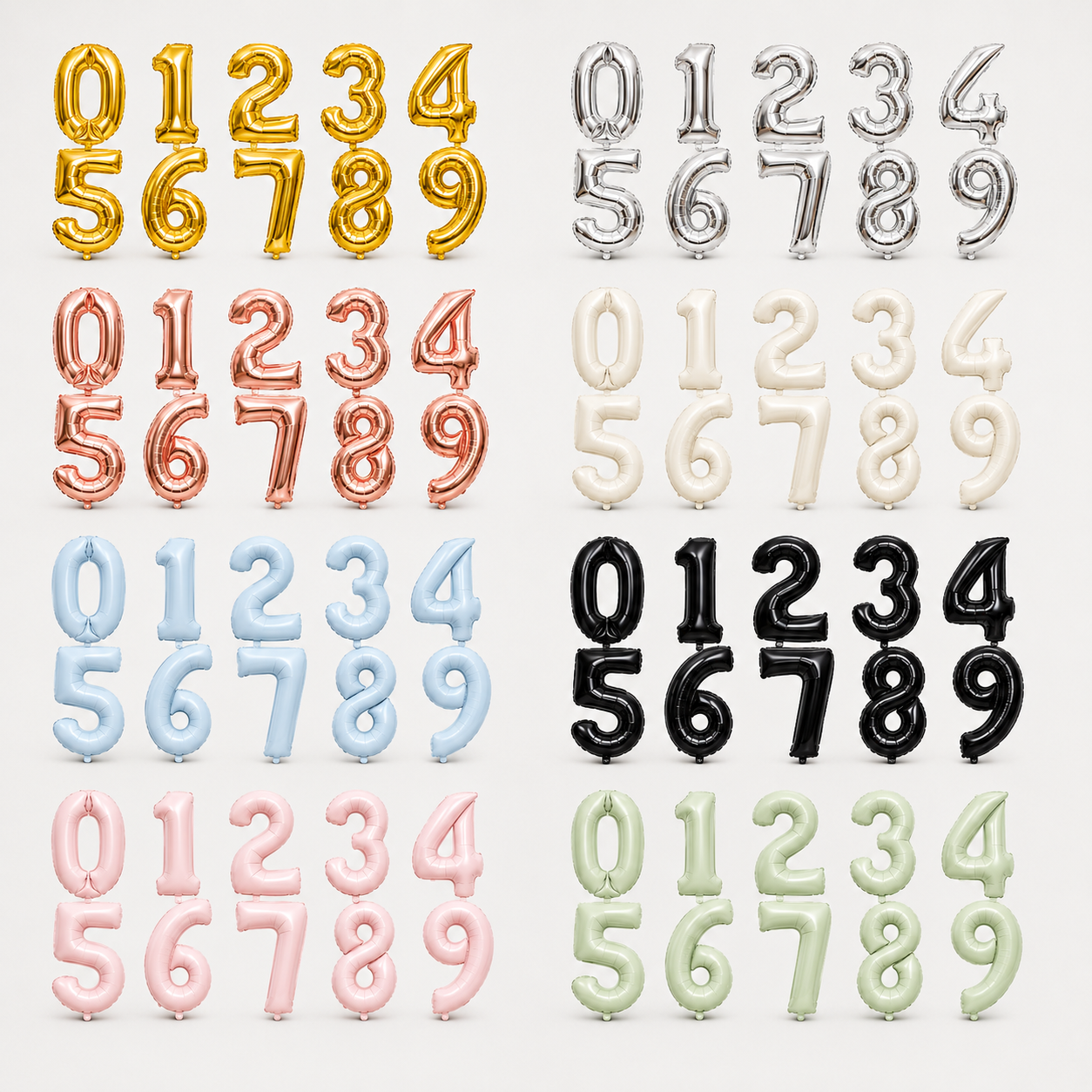 Number Balloons